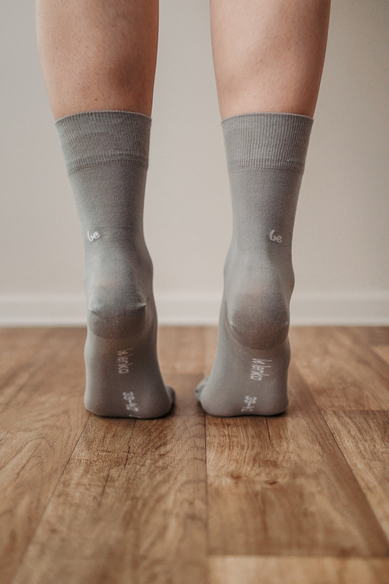 Be Lenka - Crew Essentials Grey - Calcetines barefoot