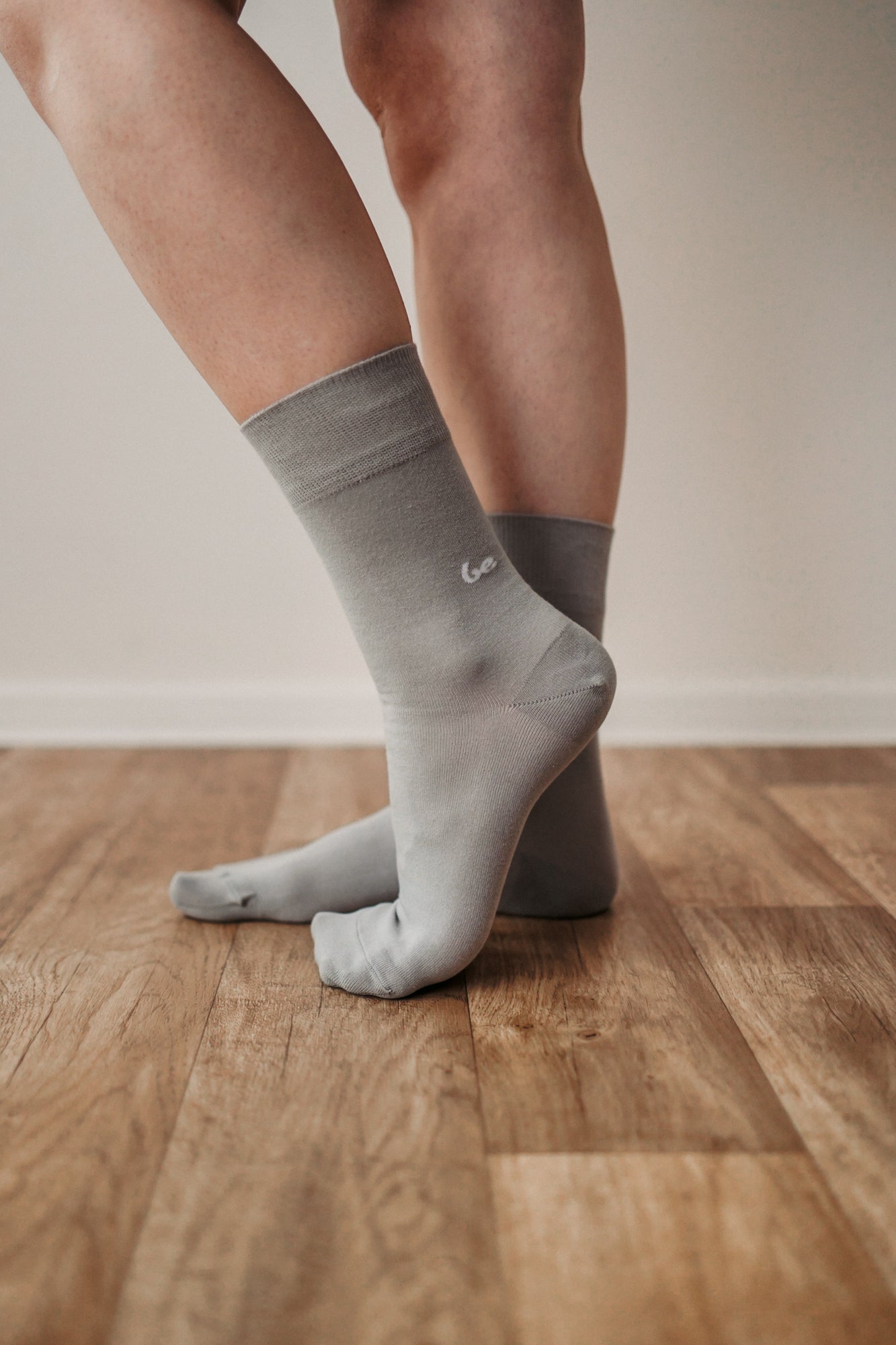 Be Lenka - Crew Essentials Grey - Calcetines barefoot