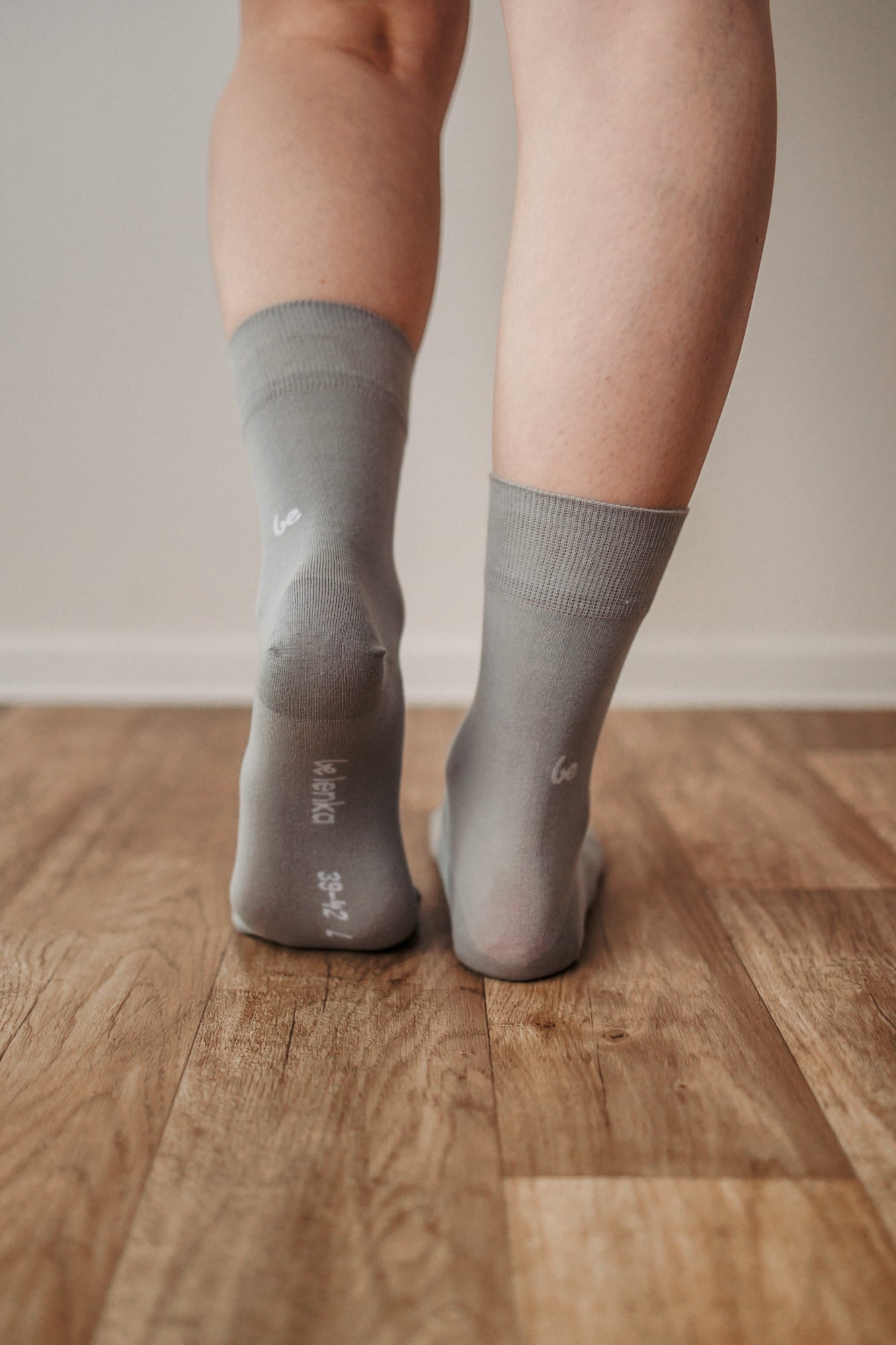 Be Lenka - Crew Essentials Grey - Calcetines barefoot