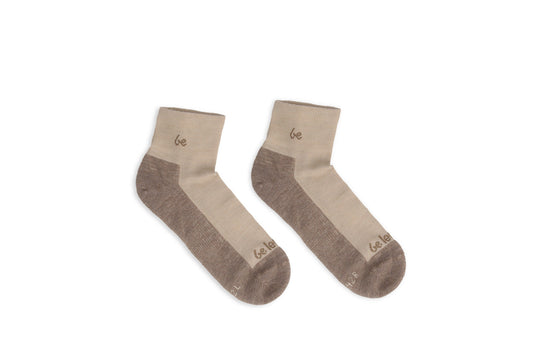 Be Lenka - Crew Merino Wool Beige - Calcetines barefoot