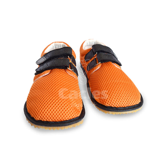 Beda - BF 060020/ST/W Orange - Deportivas barefoot de verano