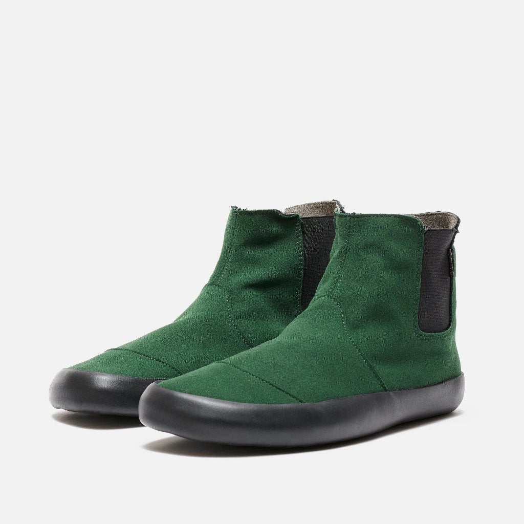 Bohempia - Rola botas chelsea barefoot - Green & Black