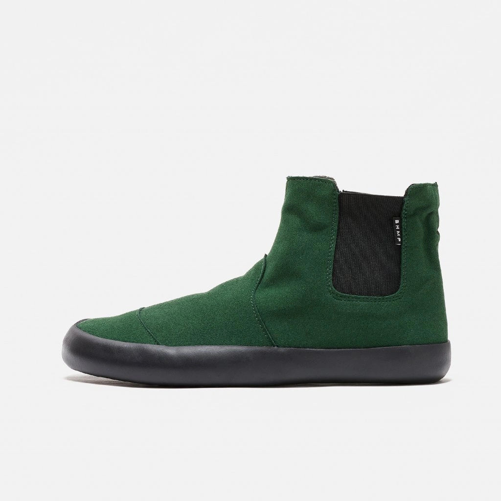 Bohempia - Rola botas chelsea barefoot - Green & Black