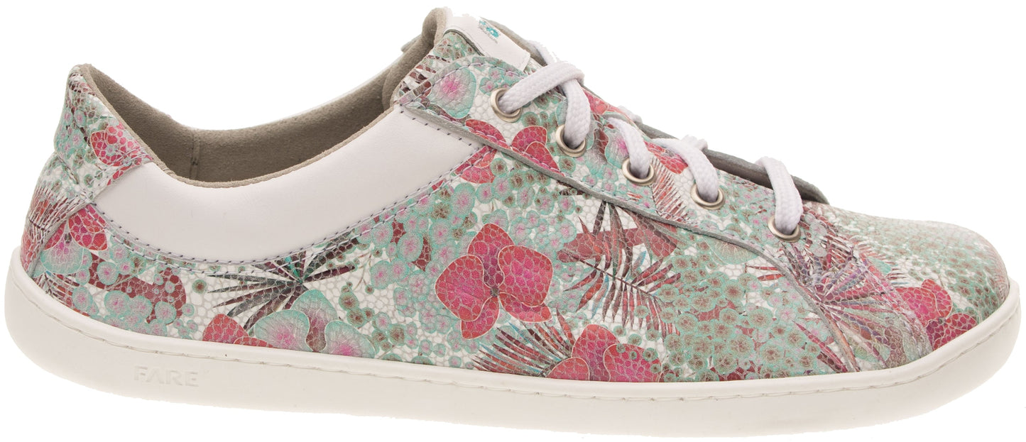 Fare Bare - B5712131 Azura Flower Verde - Deportivas barefoot cuero