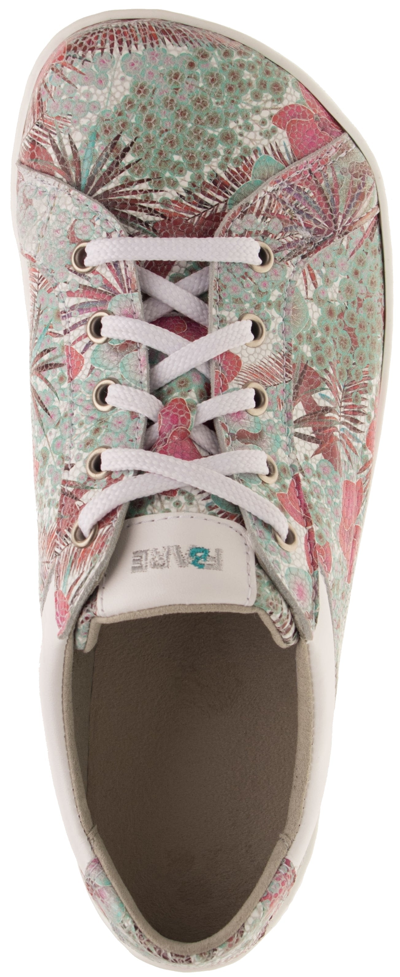 Fare Bare - B5712131 Azura Flower Verde - Deportivas barefoot cuero