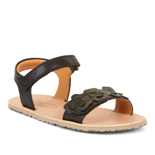 Froddo Barefoot - Sandalias Flexy Flowers Black