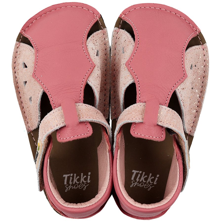 Tikki - Mariposa Lollipop - Sandalias Barefoot de Cuero