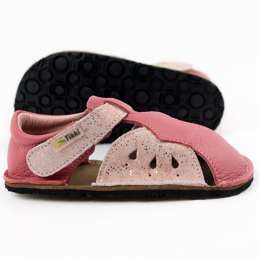 Tikki - Mariposa Lollipop - Sandalias Barefoot de Cuero