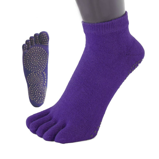 TOETOE - calcetines cortos de dedos - Yoga & Pilates Tallas 35-38 / Purple