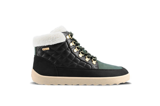 Be Lenka - Olivia Black & Dark Green - Botas barefoot