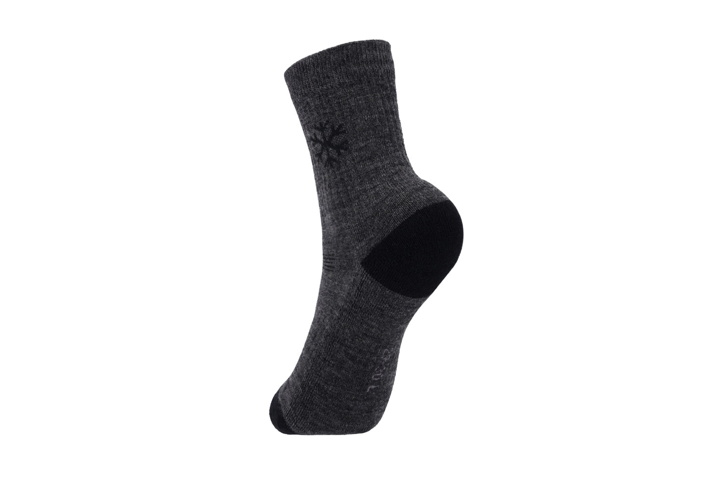 Be Lenka Kids - Crew Merino Wool Grey 3 pack -  Calcetines barefoot