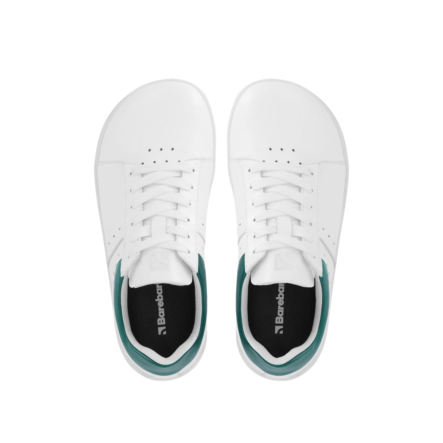 Barebarics - Enigma White & Dark Green - Deportivas barefoot