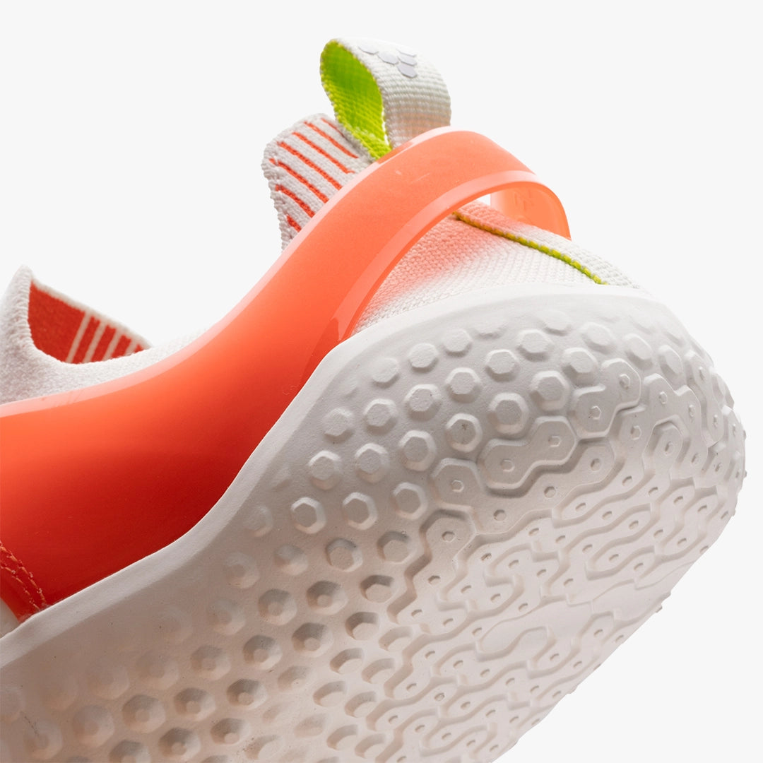 VIVOBAREFOOT - Motus Strength White Scarlett Ibis - Deportivas minimalistas para entrenamiento de alto nivel / fuerza